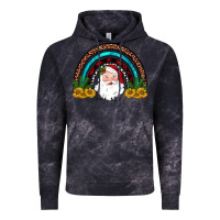 Cloud Black santa rainbow Vintage Hoodie - JahusDesignShop