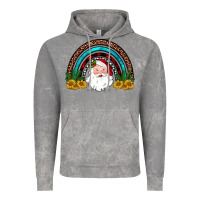 Cloud Rock santa rainbow Vintage Hoodie - JahusDesignShop