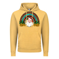 Vintage Mustard santa rainbow Vintage Hoodie - JahusDesignShop