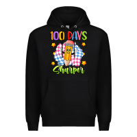 Black 100 days sharper Premium Hoodie - Artiststas