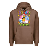Chestnut 100 days sharper Premium Hoodie - Artiststas