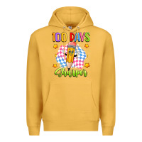 Mustard 100 days sharper Premium Hoodie - Artiststas