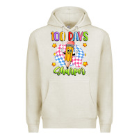 Oatmeal Heather 100 days sharper Premium Hoodie - Artiststas