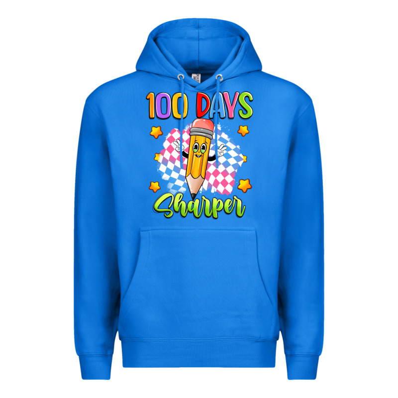 100 Days Sharper Premium Hoodie by Artiststas | Teevron