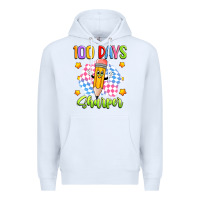 White 100 days sharper Premium Hoodie - Artiststas