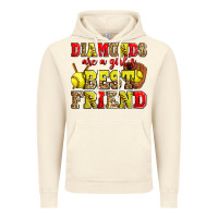 Vintage Artic diamonds are a girl's best friend softball Vintage Hoodie - Zillion Design Studio