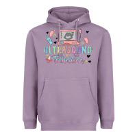 Lavender ultrasound technician Heavyweight Hoodie - MaliasSmallBusiness