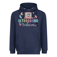Navy ultrasound technician Heavyweight Hoodie - MaliasSmallBusiness
