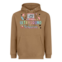 Toasted Coconut ultrasound technician Heavyweight Hoodie - MaliasSmallBusiness