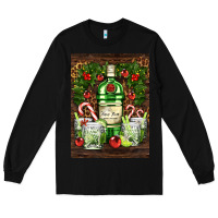 Black gin tonic cocktail Long Sleeve Tee - AdoDesignShop