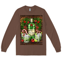 Chestnut gin tonic cocktail Long Sleeve Tee - AdoDesignShop