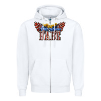 White American Babe With Sunflowers Zipper Hoodie - LillyAllenDesigns