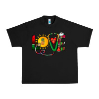 Black summer nurse Urban Heavy Tee - CowhideDigitalArt
