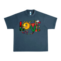 Midnight Navy summer nurse Urban Heavy Tee - CowhideDigitalArt