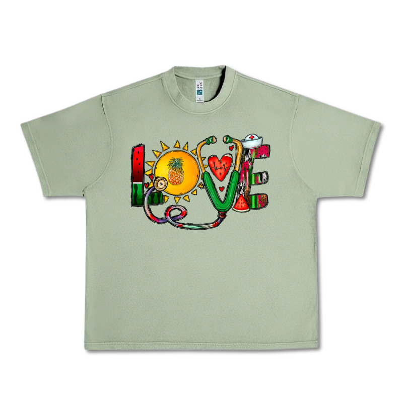 Summer Nurse Urban Heavy Tee by CowhideDigitalArt | Teevron