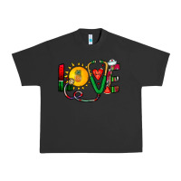 Pigment Black summer nurse Urban Heavy Tee - CowhideDigitalArt