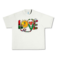 Pistachio summer nurse Urban Heavy Tee - CowhideDigitalArt