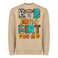 Mushroom rub some dirt on it basketball Heavyweight Sweatshirt - HRA Design Shop