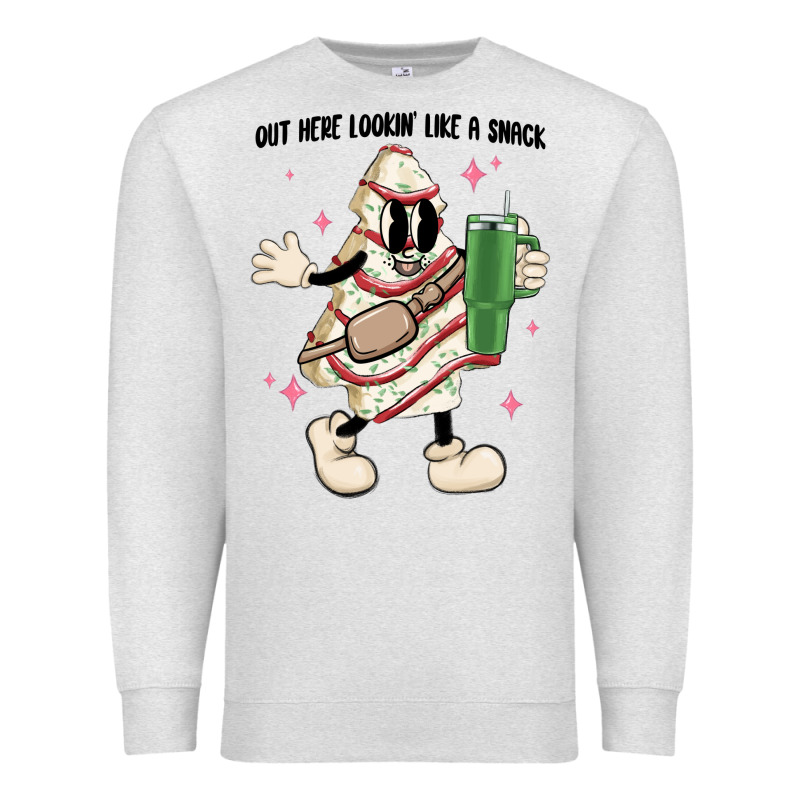 Out Here Lookin Like A Snack Premium Sweatshirt by MaliasSmallBusiness | Teevron