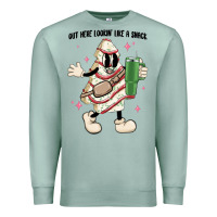 Seafoam out here lookin like a snack Premium Sweatshirt - MaliasSmallBusiness