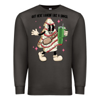 Smoke out here lookin like a snack Premium Sweatshirt - MaliasSmallBusiness
