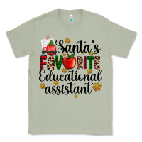 Matcha santa's favorite educational assistant Classic Tee - AdoDesignShop