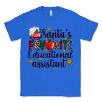 True Royal santa's favorite educational assistant Classic Tee - AdoDesignShop