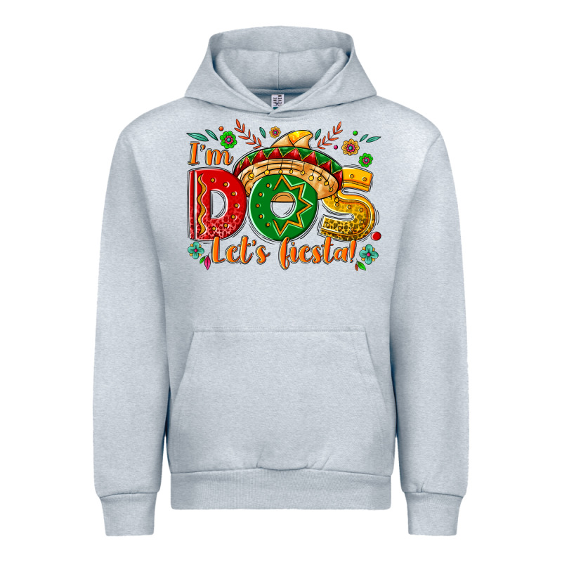 I'm Dos Let's Fiesta Urban Hoodie by NancyCooperArtShop | Teevron