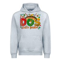 Heather Grey I'm dos let's Fiesta Urban Hoodie - NancyCooperArtShop