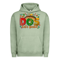 Pigment Oil Green I'm dos let's Fiesta Urban Hoodie - NancyCooperArtShop