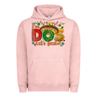Pigment Salmon I'm dos let's Fiesta Urban Hoodie - NancyCooperArtShop
