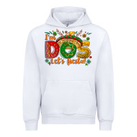 White I'm dos let's Fiesta Urban Hoodie - NancyCooperArtShop