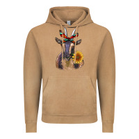 Vintage Camel sunflower aztec ribbon goat Vintage Hoodie - RanaPortraitStore