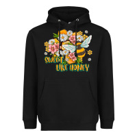 Black like honey Heavyweight Hoodie - MaliasSmallBusiness