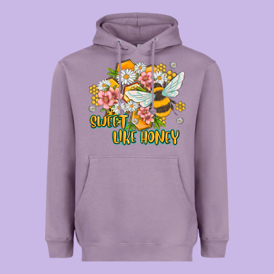 Like Honey Heavyweight Hoodie Designed By Maliassmallbusiness
