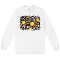 White lacrosse background Long Sleeve Tee - JahusDesignShop