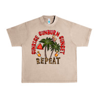 French Oak sunrise sunburn sunnset repeat Urban Heavy Tee - CowhideDigitalArt