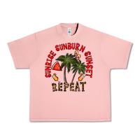Salmon sunrise sunburn sunnset repeat Urban Heavy Tee - CowhideDigitalArt