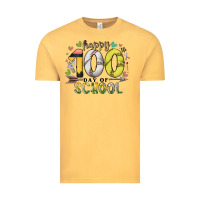 Vintage Mustard happy 100 day of school Vintage Tee - RacoonDesign