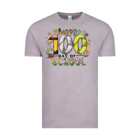 Vintage Zinc happy 100 day of school Vintage Tee - RacoonDesign