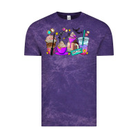 Cloud Purple lash hustler coffee cups Vintage Tee - AdoDesignShop