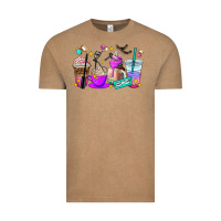 Vintage Coffee lash hustler coffee cups Vintage Tee - AdoDesignShop