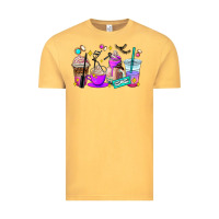 Vintage Mustard lash hustler coffee cups Vintage Tee - AdoDesignShop