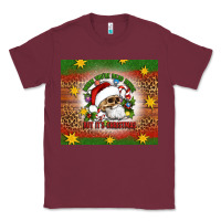 Burgundy when you're dead inside but it's christmas Classic Tee - Artiststas