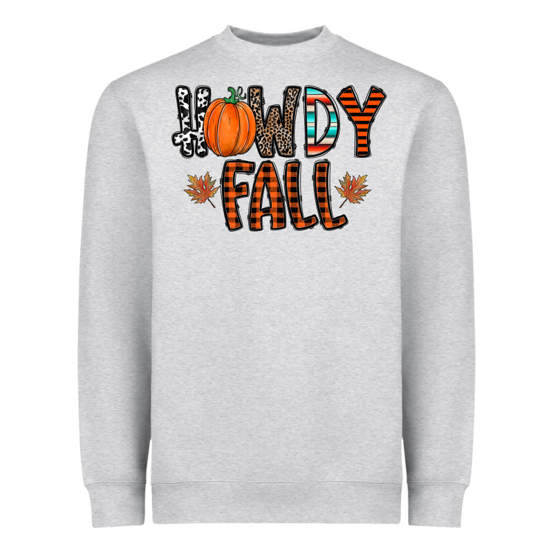 Howdy Fall Heavyweight Sweatshirt by CowhideDigitalArt | Teevron