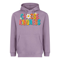 Lavender choose kindness Heavyweight Hoodie - NancyCooperArtShop