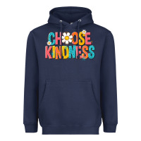 Navy choose kindness Heavyweight Hoodie - NancyCooperArtShop