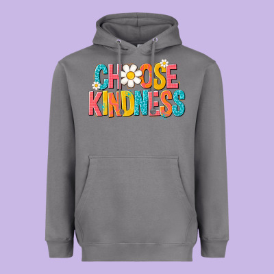 Choose Kindness Heavyweight Hoodie Designed By Nancycooperartshop