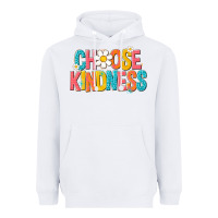 White choose kindness Heavyweight Hoodie - NancyCooperArtShop