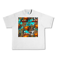 Lunar Rock western sunset bison and sunflowers seamless pattern Urban Heavy Tee - HRA Design Shop